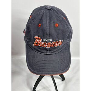 Denver Broncos Onfield Reebok Cap Distress Gray Adjustable Strap Snap One Size‎